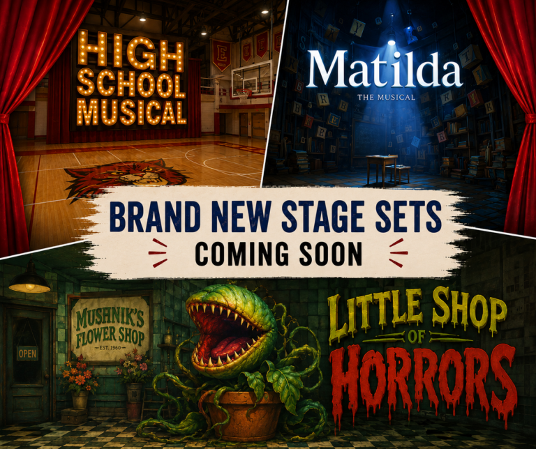More Brand New Stage Sets — Coming Soon